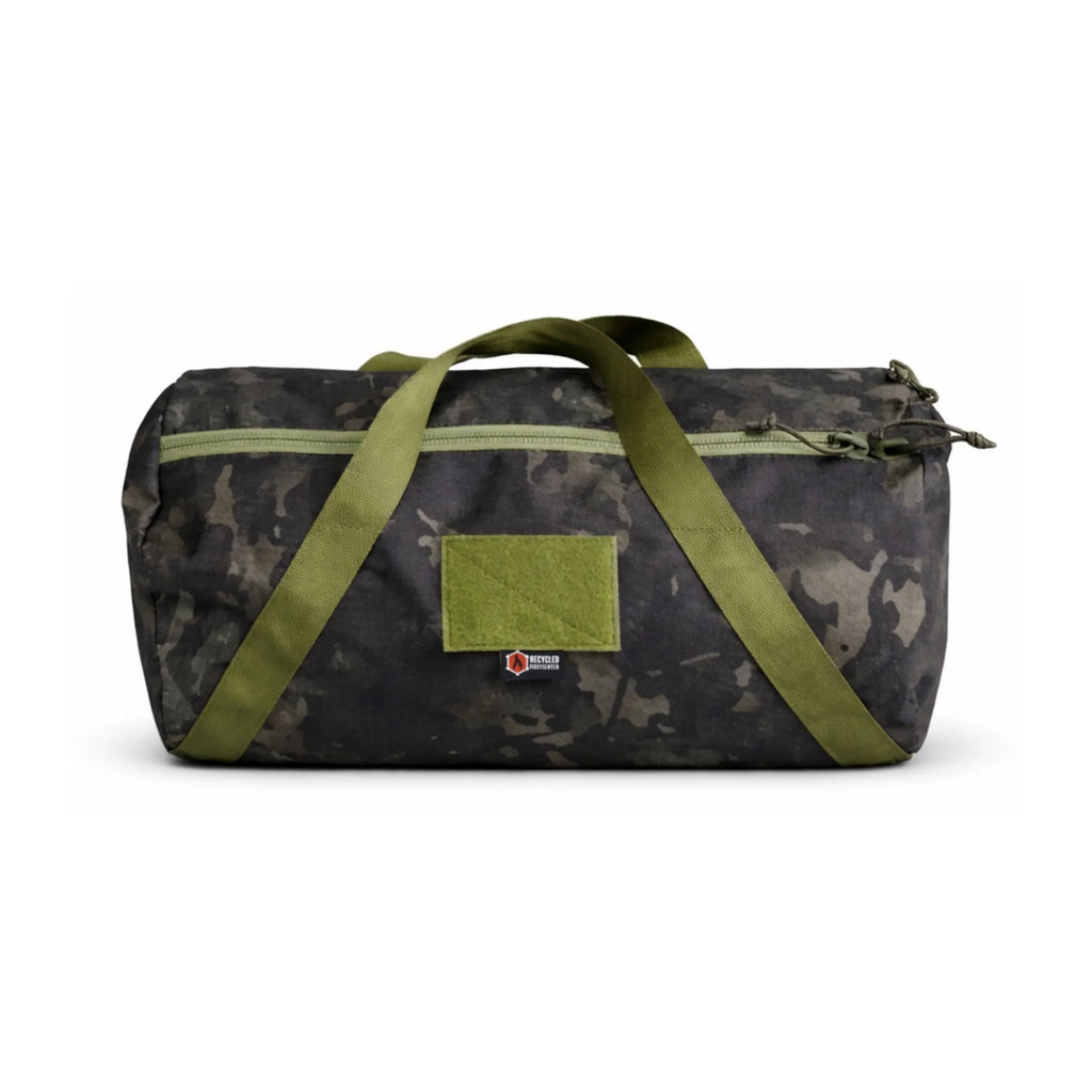 Recycled Firefighter Barrel Duffle Bag 1000D