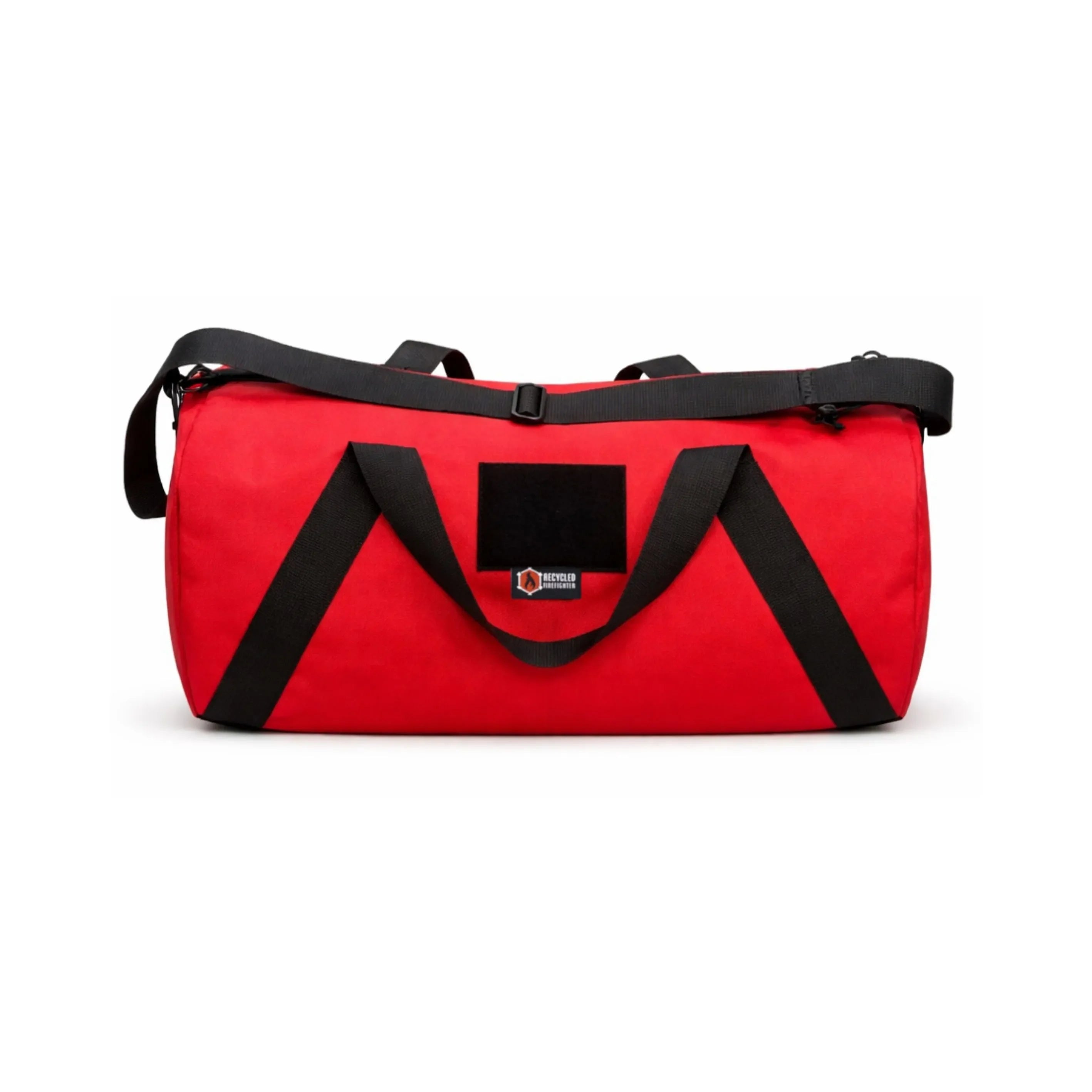 Recycled Firefighter Barrel Duffle Bag 1000D