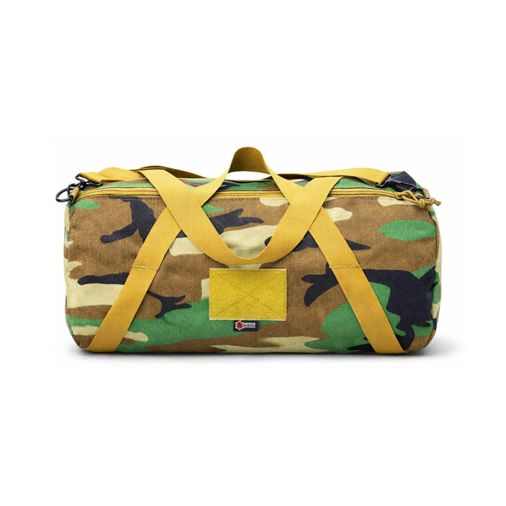 Recycled Firefighter Barrel Duffle Bag 1000D