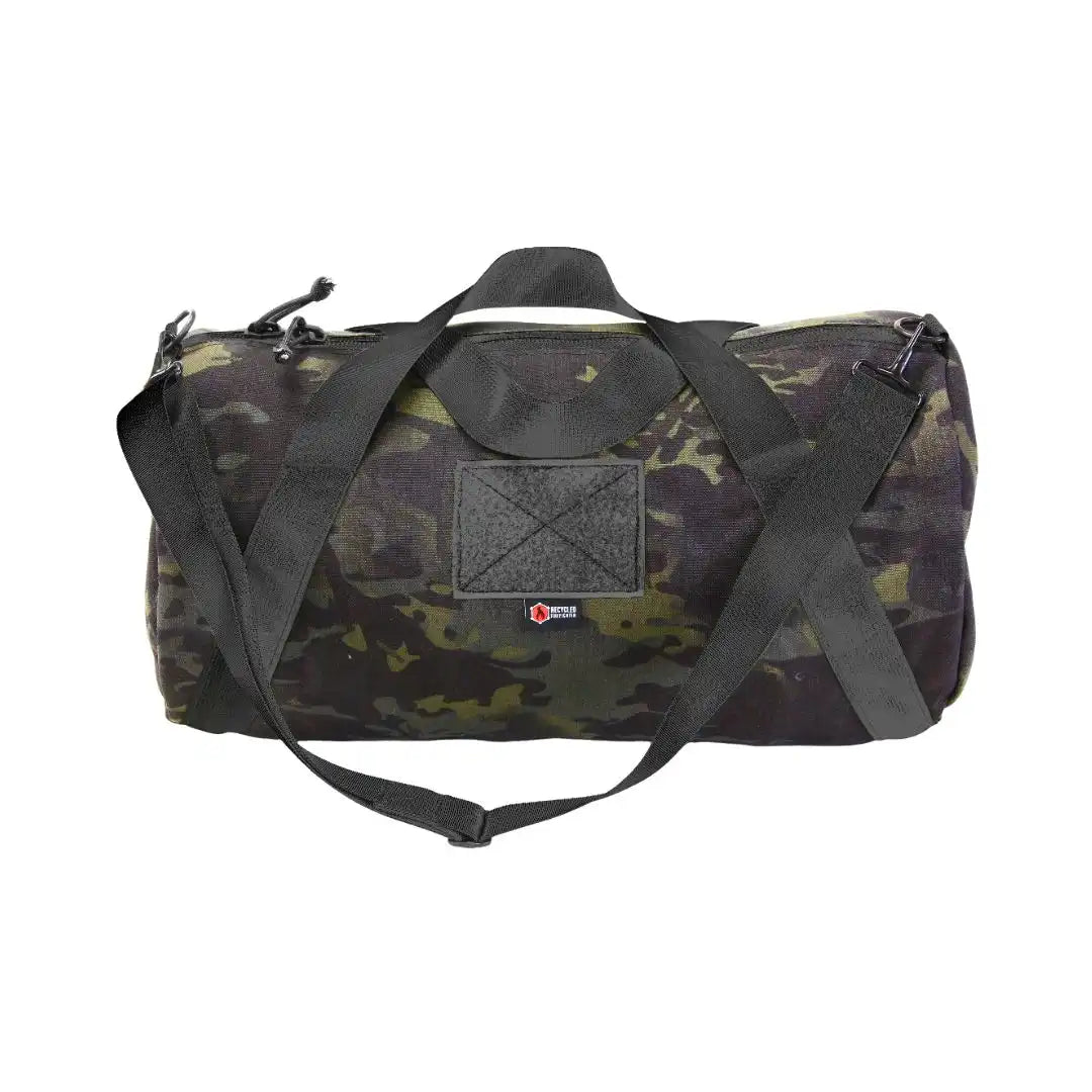 Recycled Firefighter Barrel Duffle Bag 500D