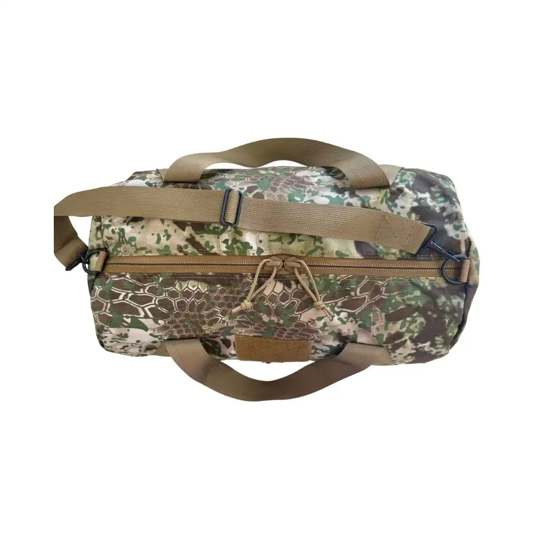 Recycled Firefighter Barrel Duffle Bag 500D