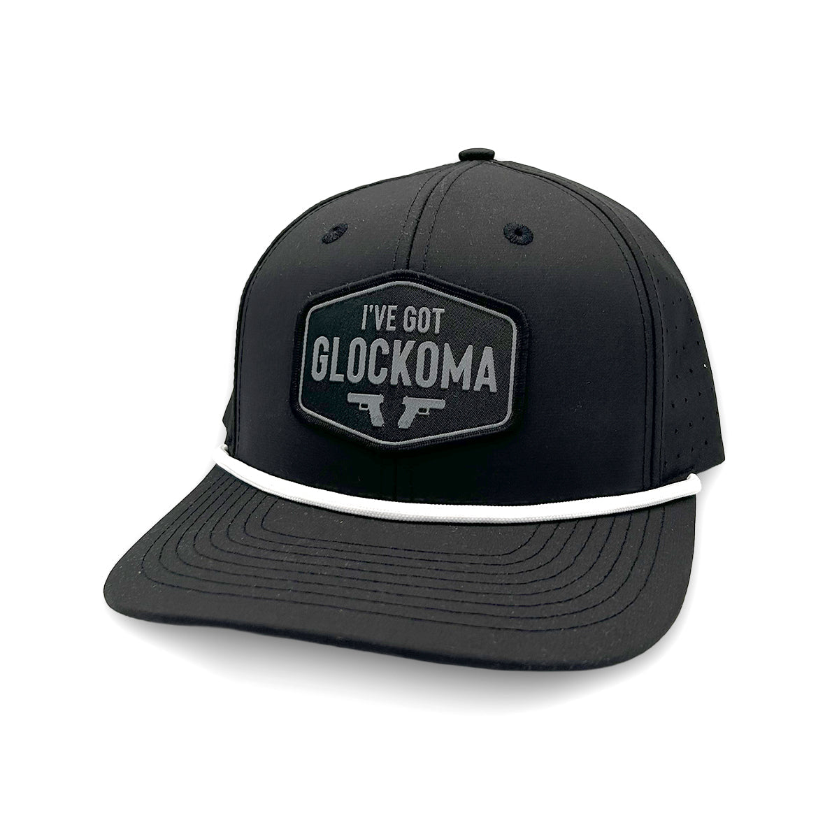 I've Got Glockoma Funny Gun Trucker Hat – Woven Patch Snapback