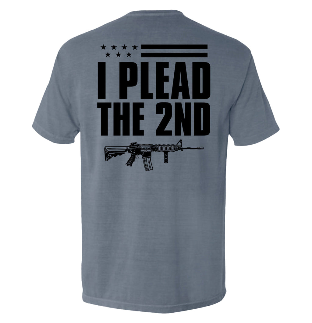I Plead The 2nd Amendment T-Shirt – Back Print