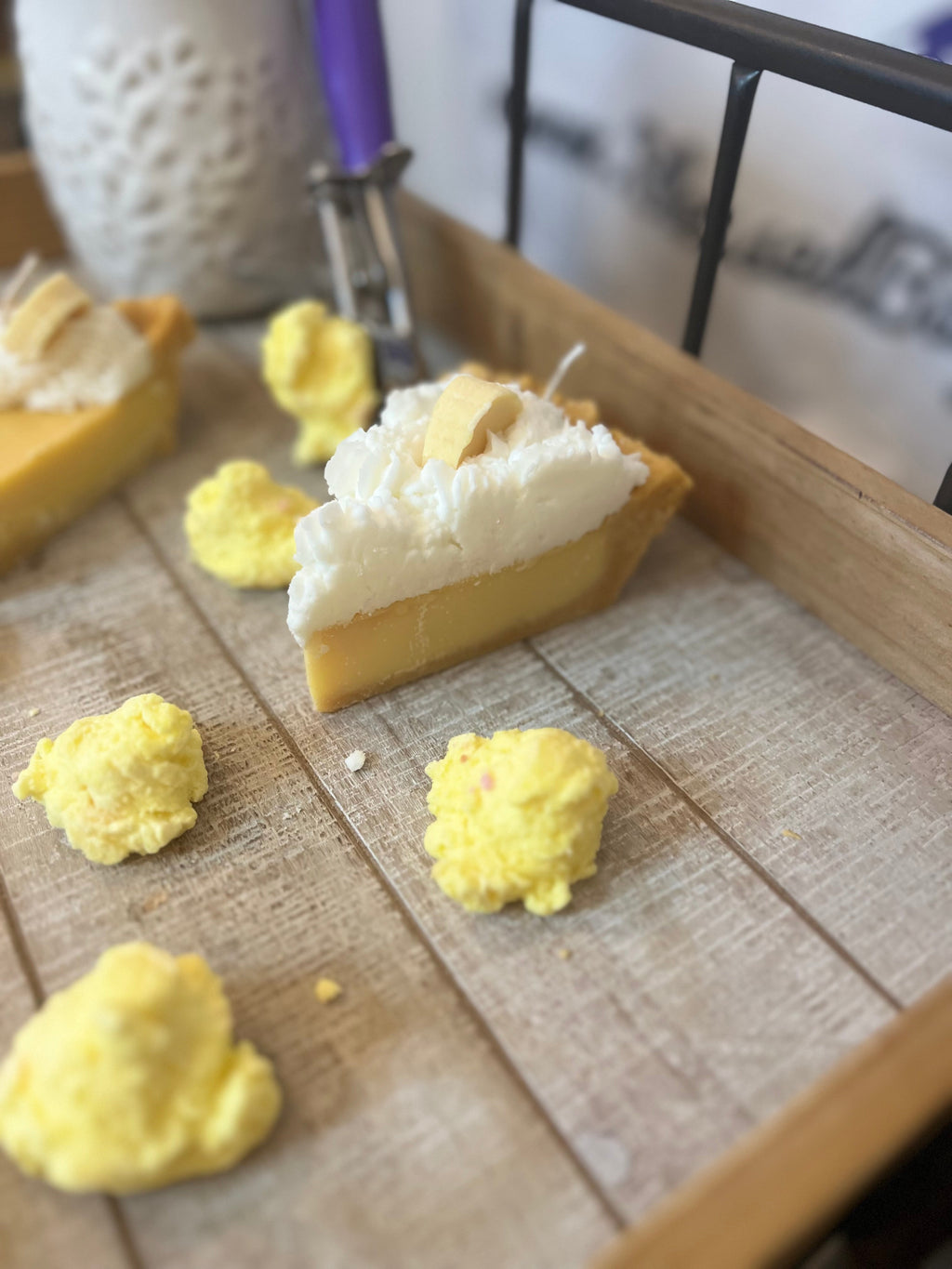 Blessed Bayou Pie Candle Slices