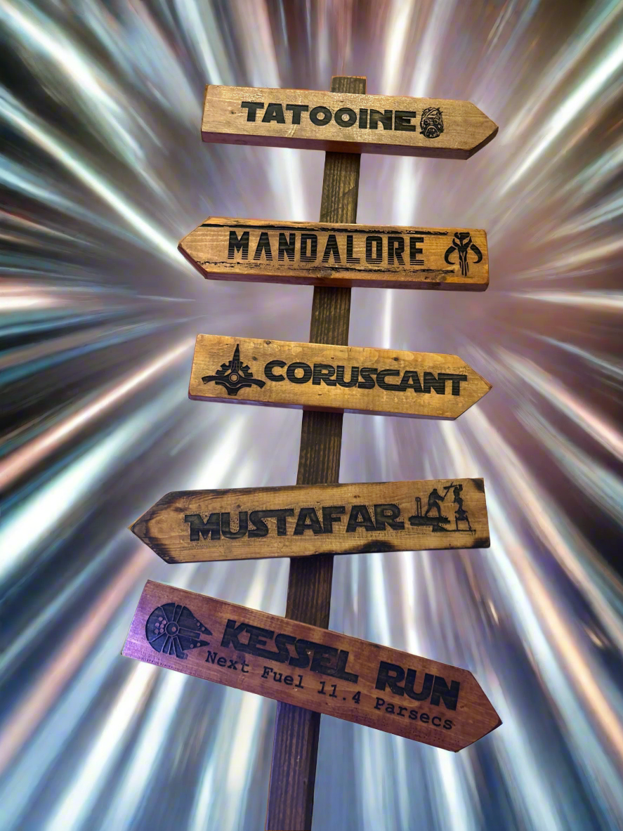 Handmade Signpost