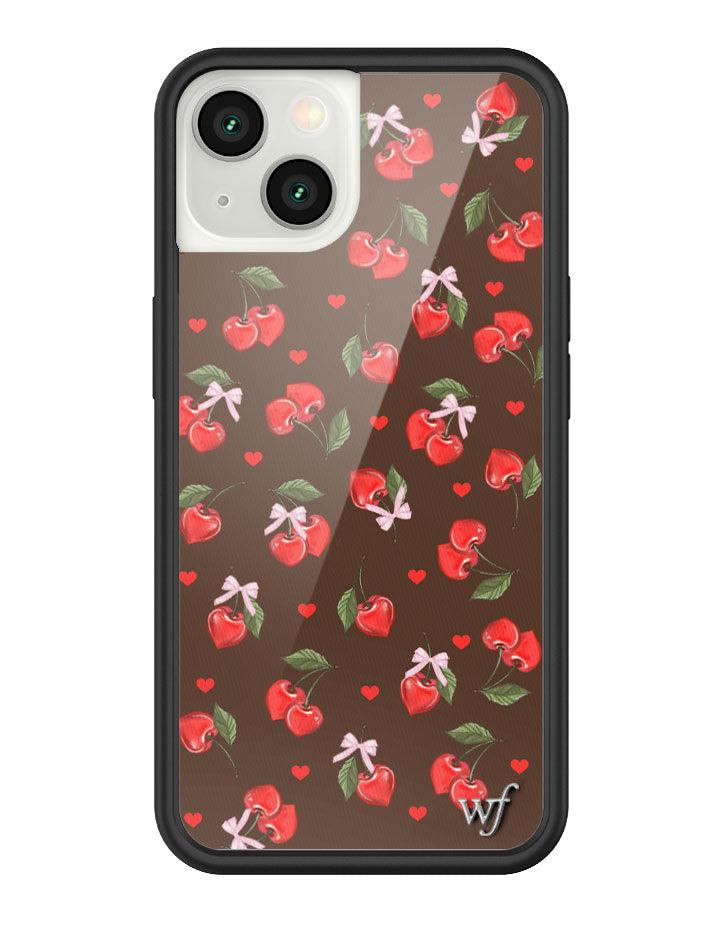 Wildflower Chocolate Cherries iPhone Case