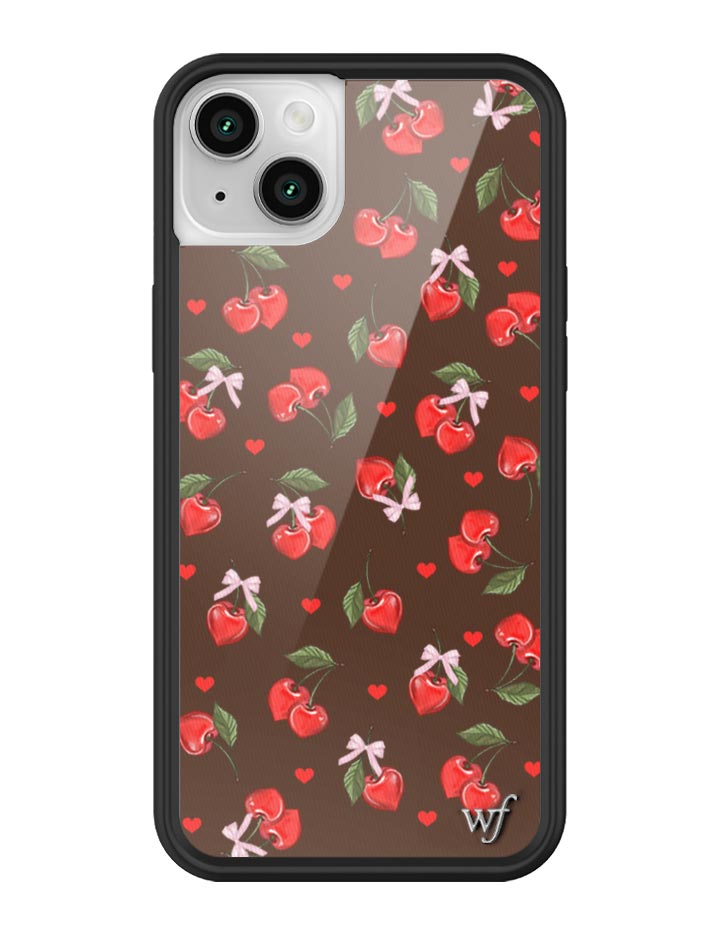 Wildflower Chocolate Cherries iPhone Case