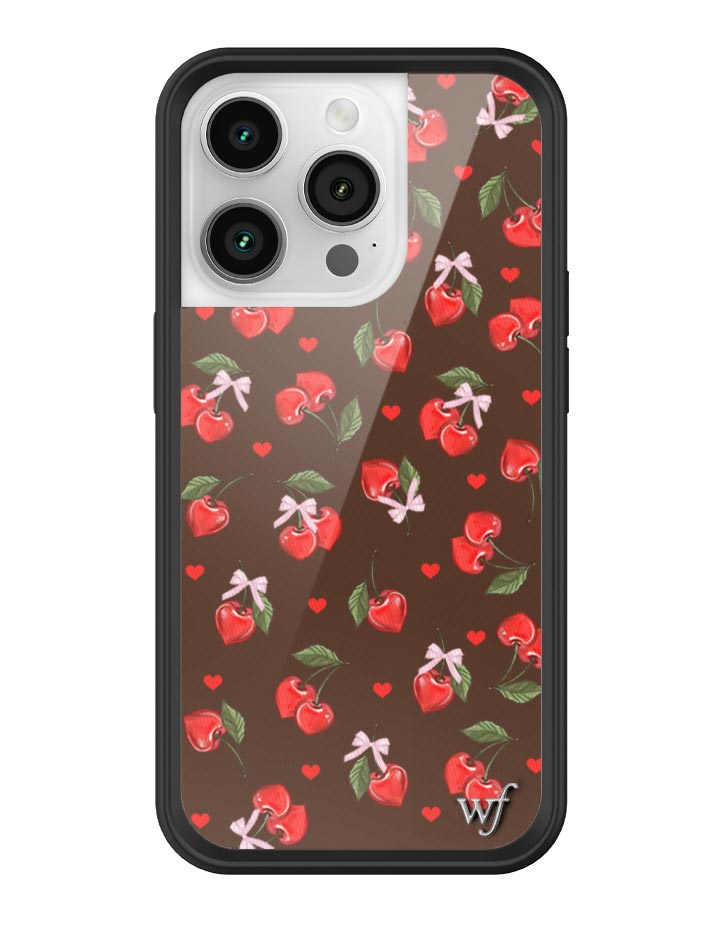 Wildflower Chocolate Cherries iPhone Case