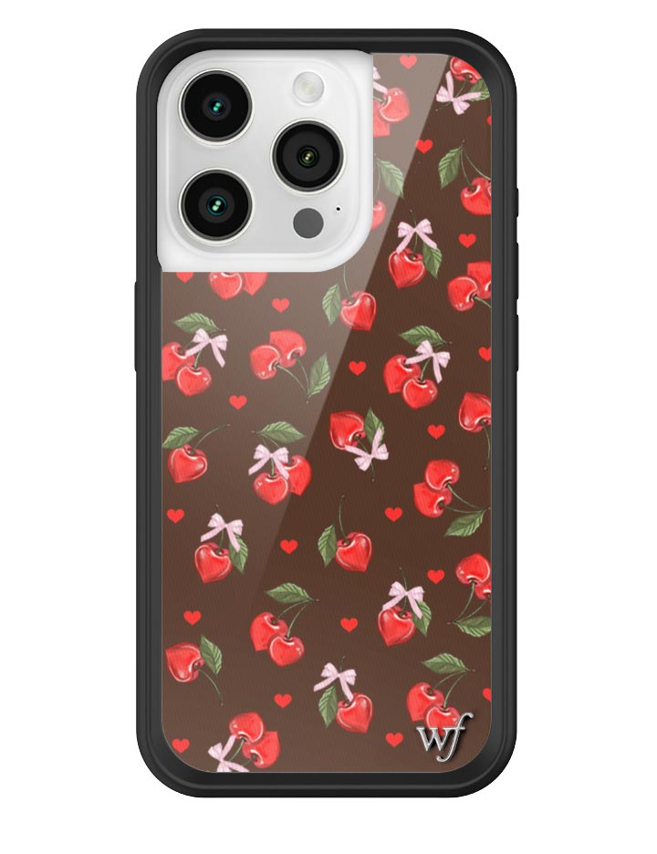 Wildflower Chocolate Cherries iPhone Case