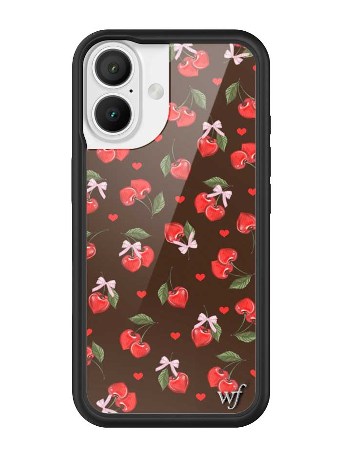 Wildflower Chocolate Cherries iPhone Case