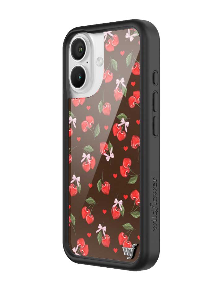 Wildflower Chocolate Cherries iPhone Case