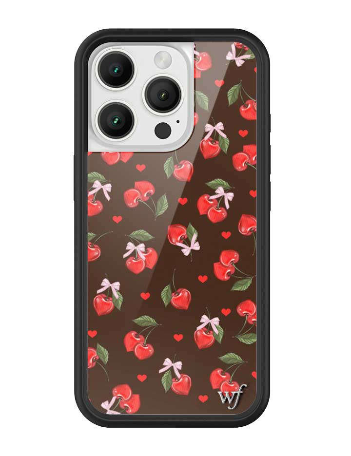 Wildflower Chocolate Cherries iPhone Case
