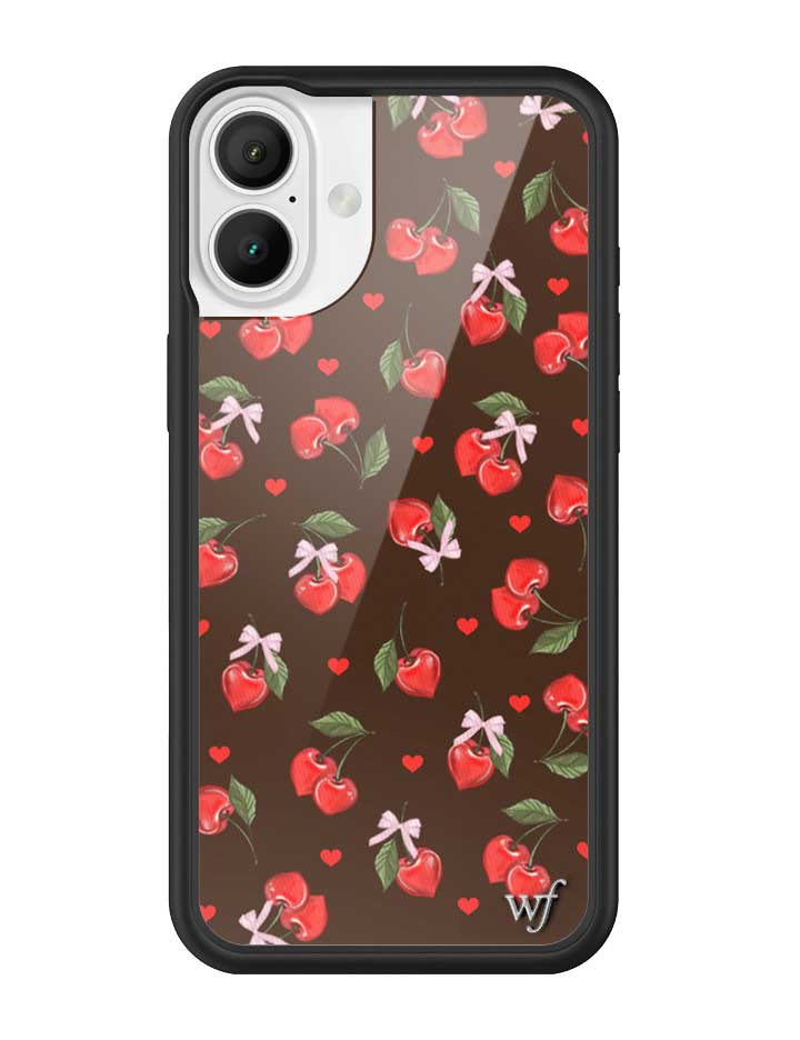 Wildflower Chocolate Cherries iPhone Case