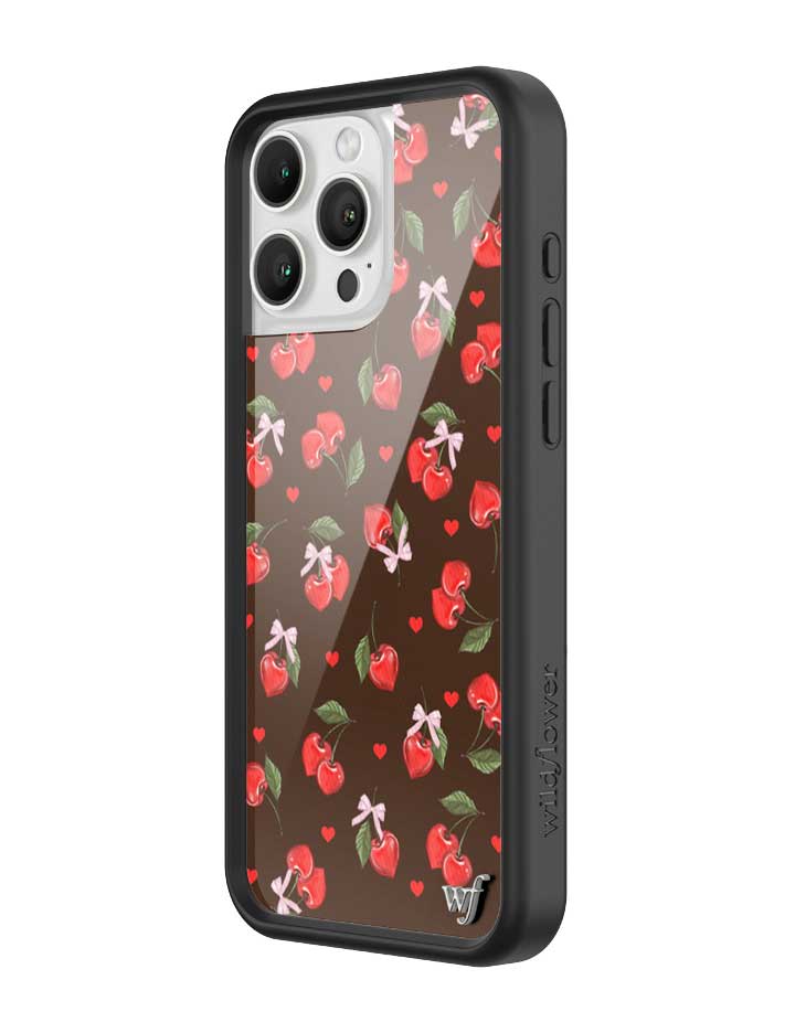 Wildflower Chocolate Cherries iPhone Case