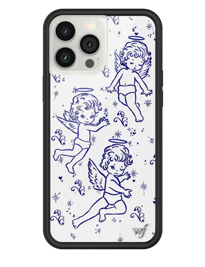 Wildflower Cherubs iPhone Case