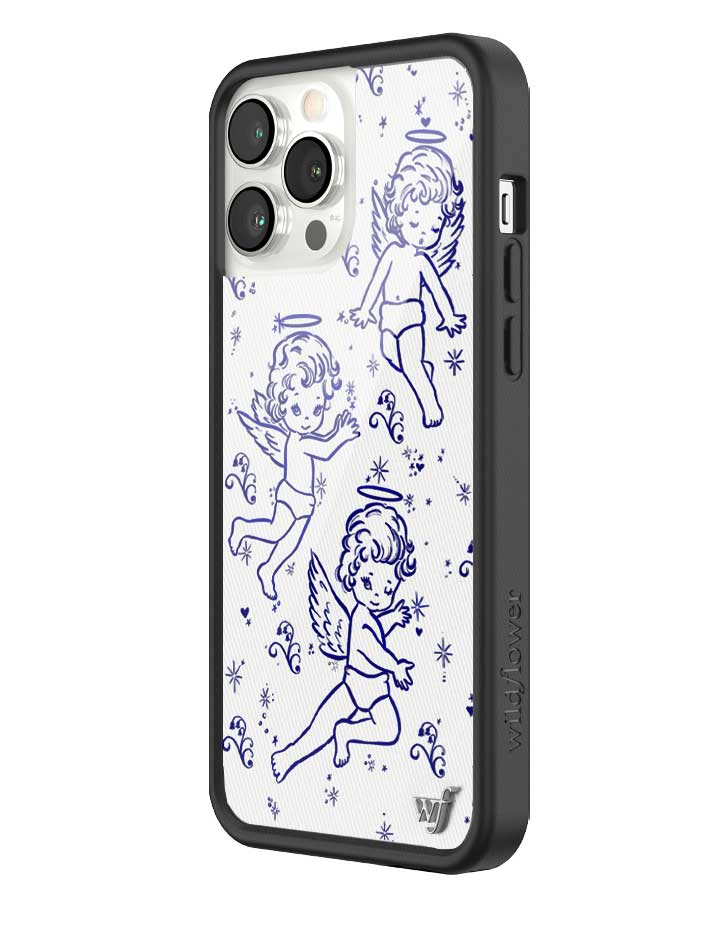 Wildflower Cherubs iPhone Case