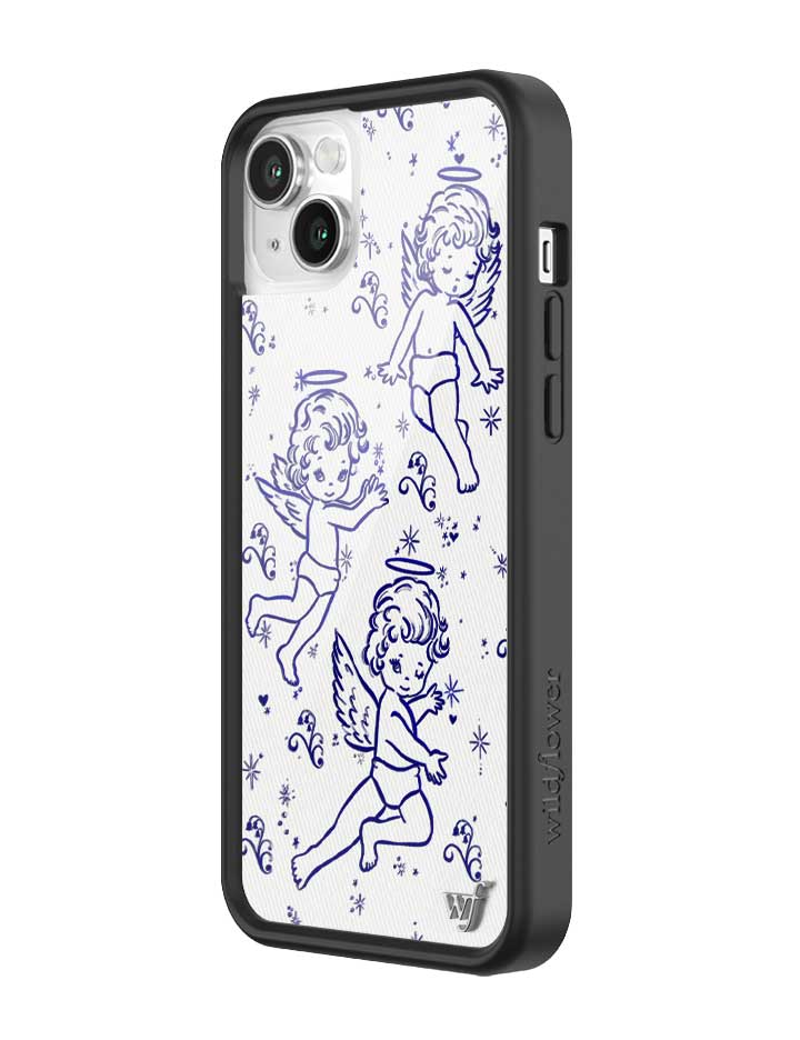Wildflower Cherubs iPhone Case