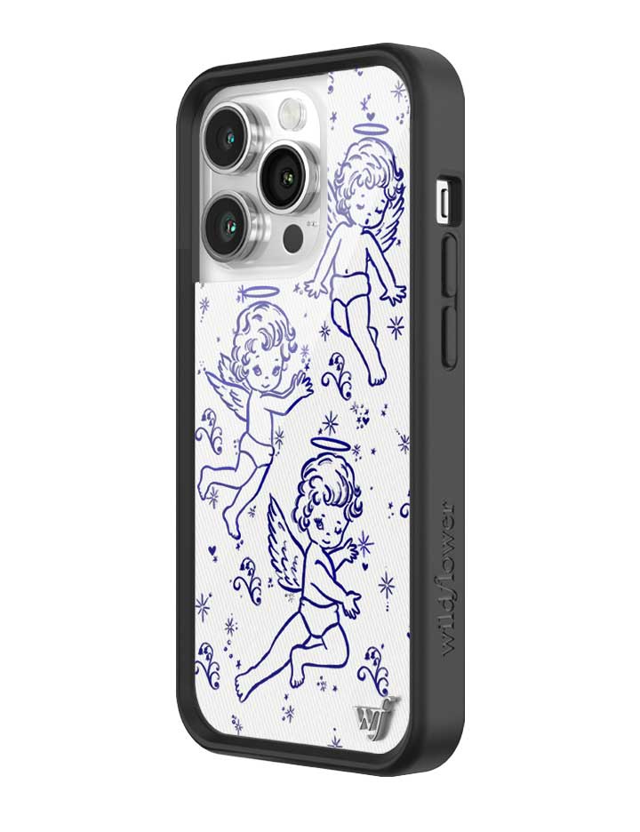 Wildflower Cherubs iPhone Case