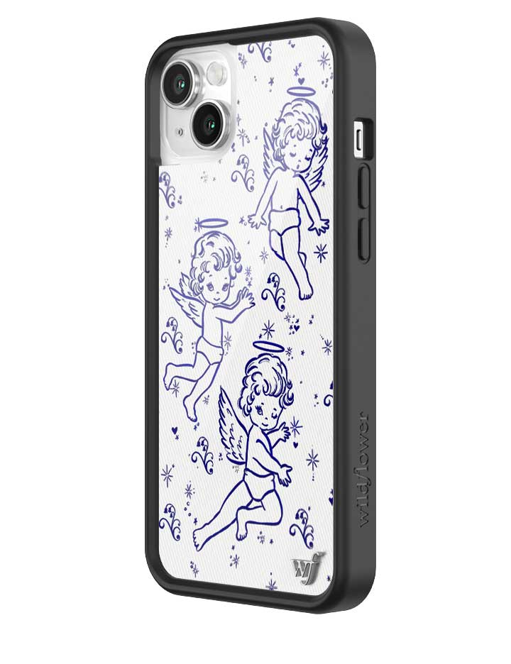 Wildflower Cherubs iPhone Case