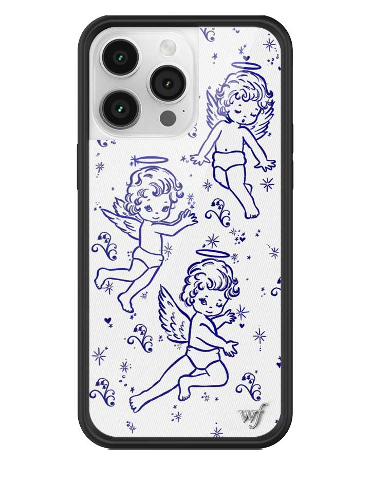 Wildflower Cherubs iPhone Case