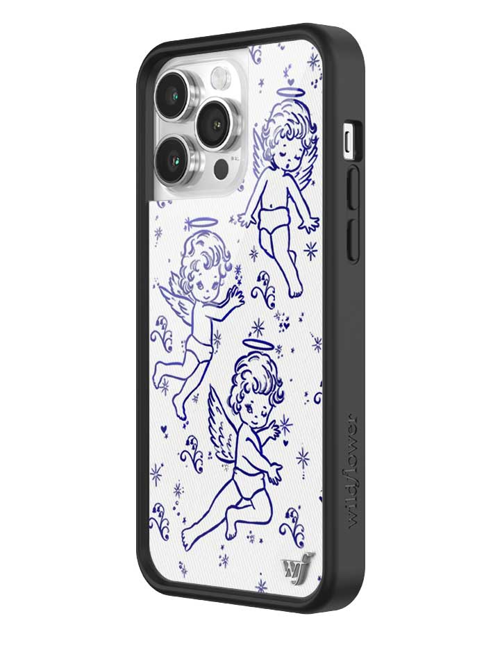 Wildflower Cherubs iPhone Case