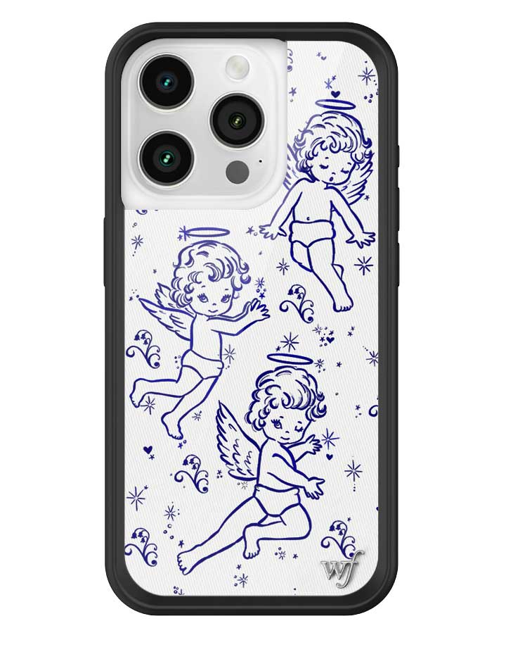 Wildflower Cherubs iPhone Case