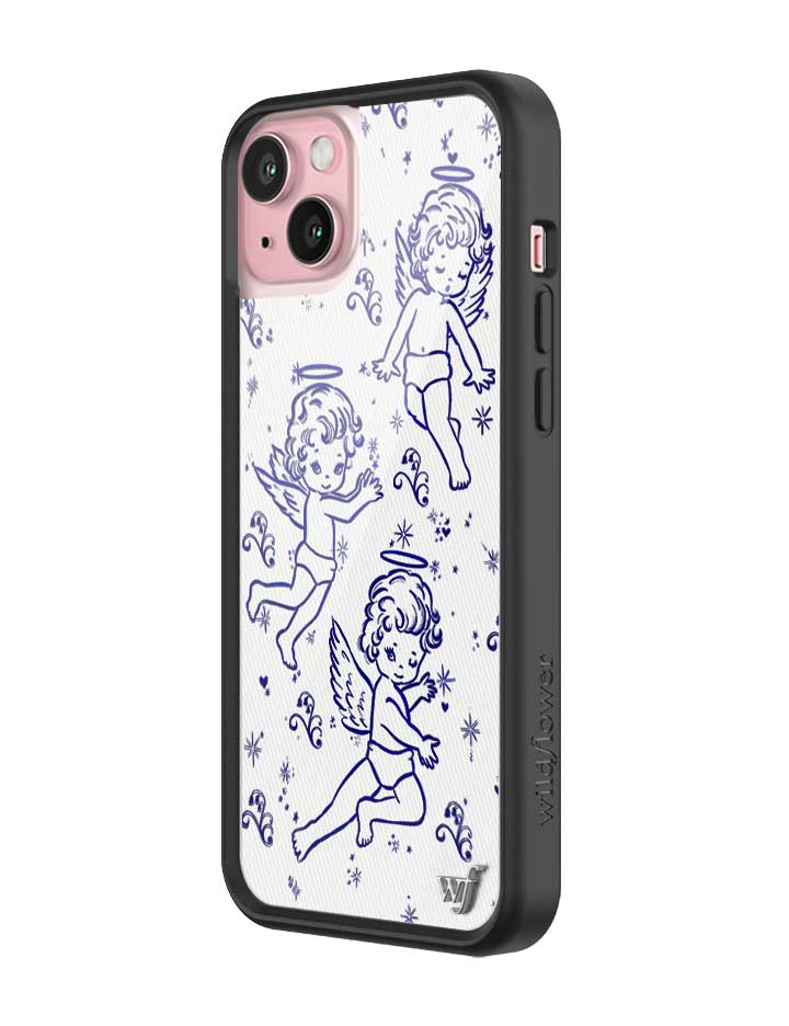 Wildflower Cherubs iPhone Case