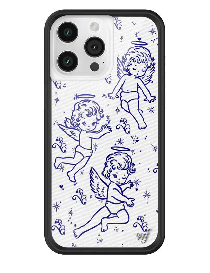 Wildflower Cherubs iPhone Case