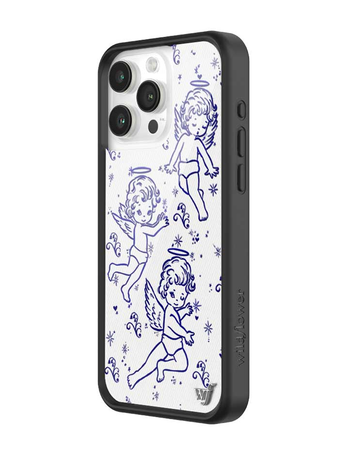 Wildflower Cherubs iPhone Case