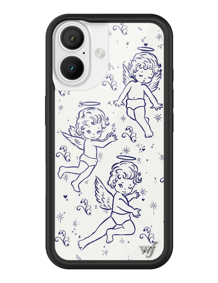Wildflower Cherubs iPhone Case