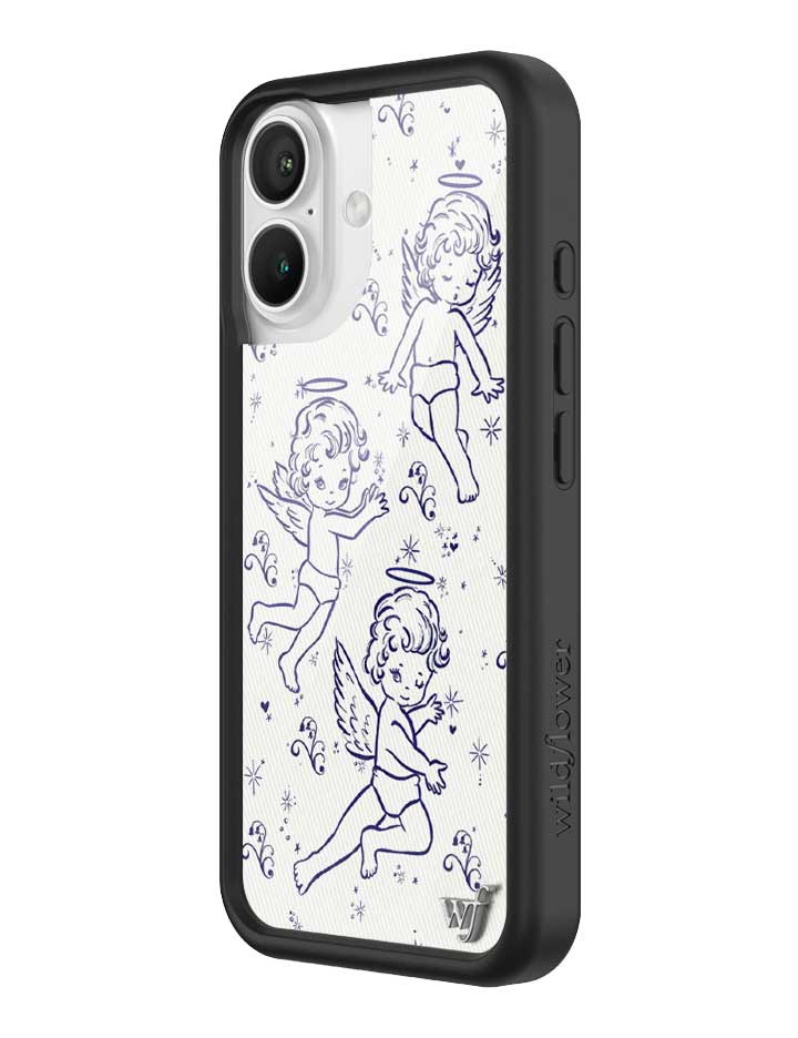 Wildflower Cherubs iPhone Case