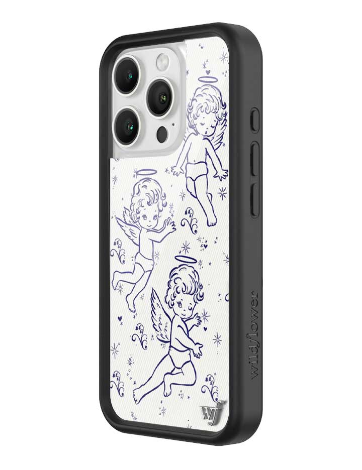 Wildflower Cherubs iPhone Case
