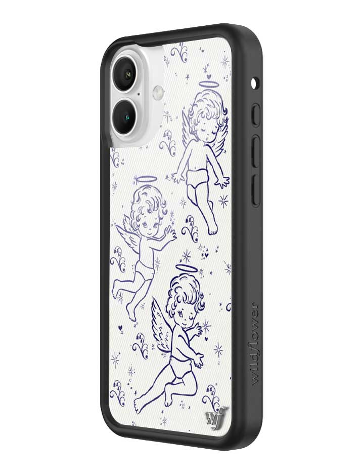 Wildflower Cherubs iPhone Case