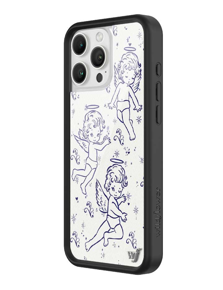 Wildflower Cherubs iPhone Case