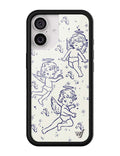 Wildflower Cherubs iPhone Case