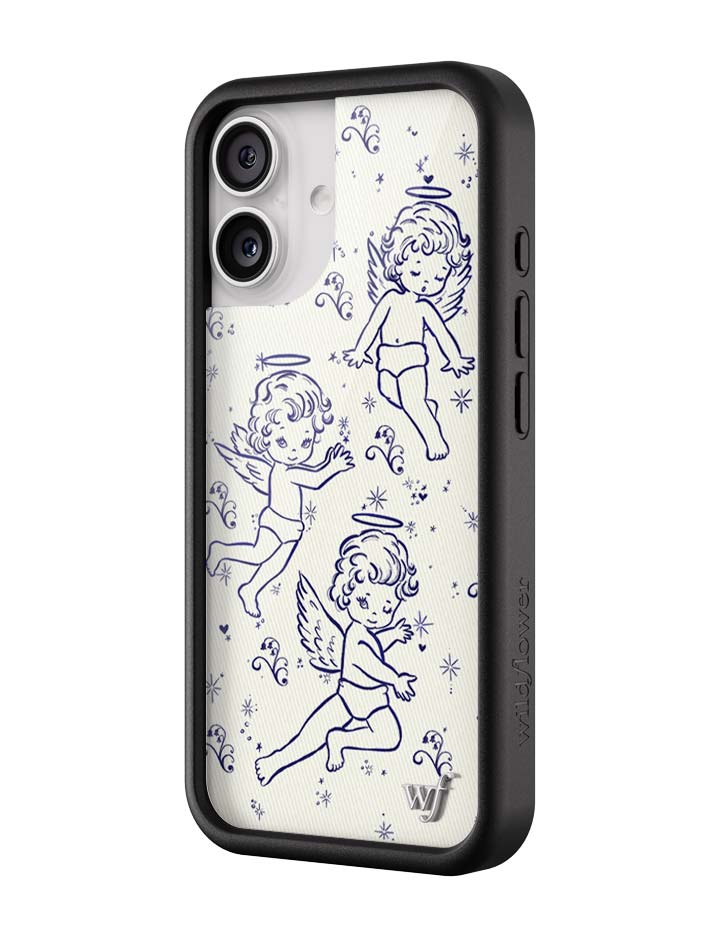 Wildflower Cherubs iPhone Case