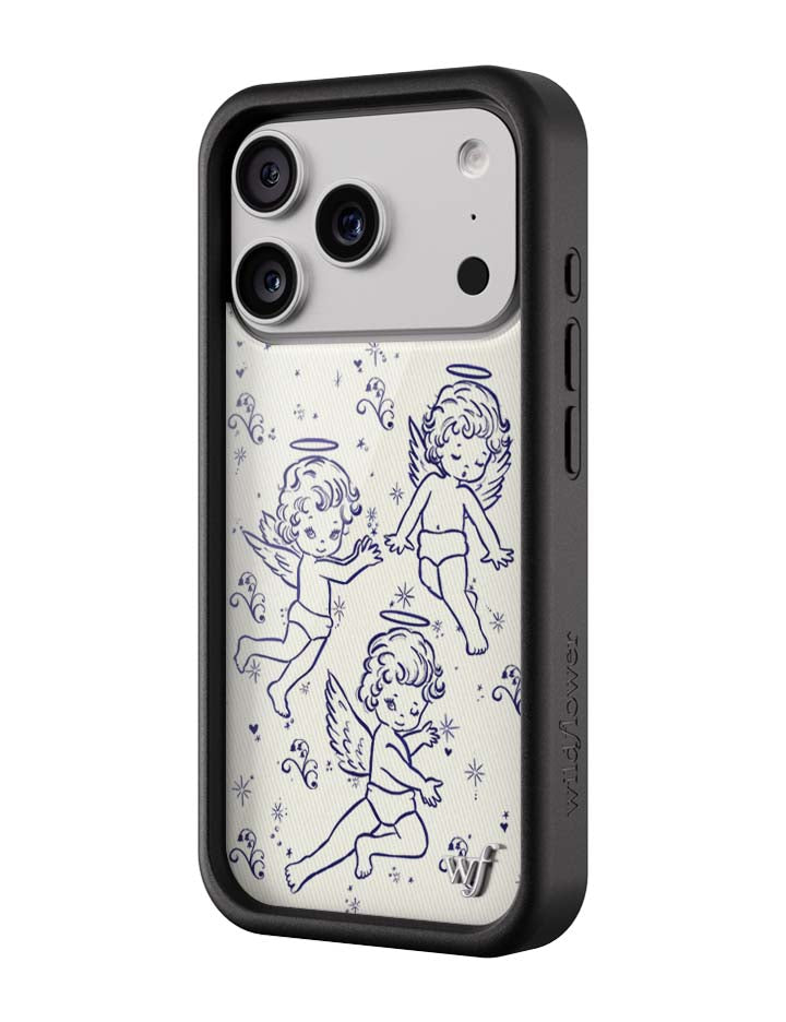 Wildflower Cherubs iPhone Case