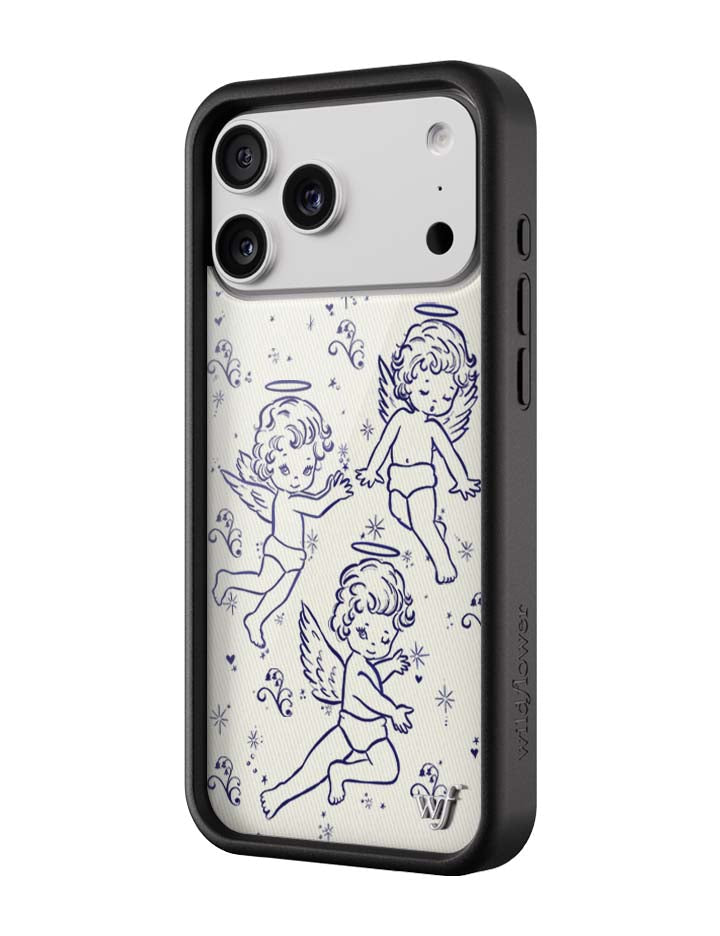 Wildflower Cherubs iPhone Case