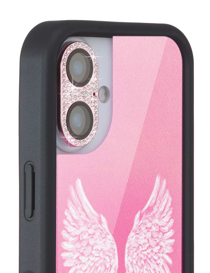 Wildflower Camera Bling Cover | Pink