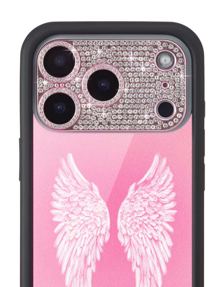 Wildflower Camera Bling Cover | Pink