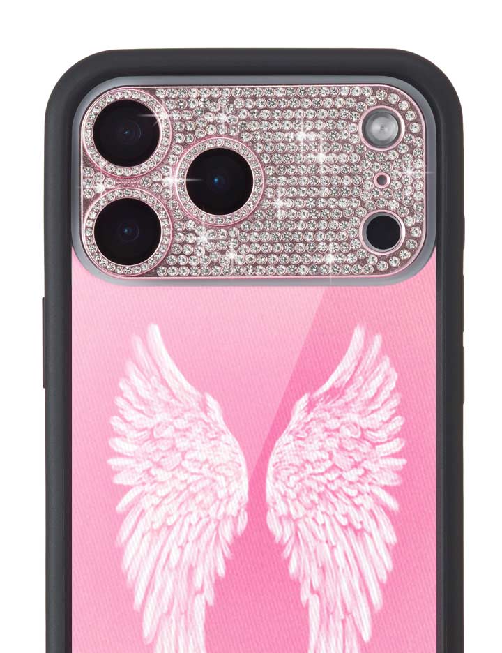 Wildflower Camera Bling Cover | Pink