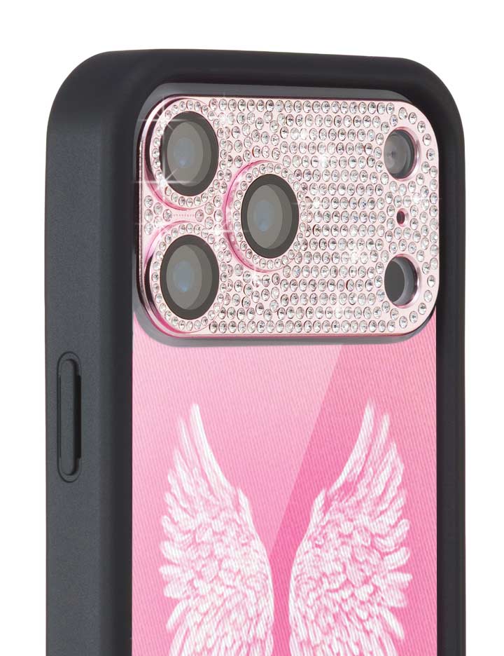 Wildflower Camera Bling Cover | Pink