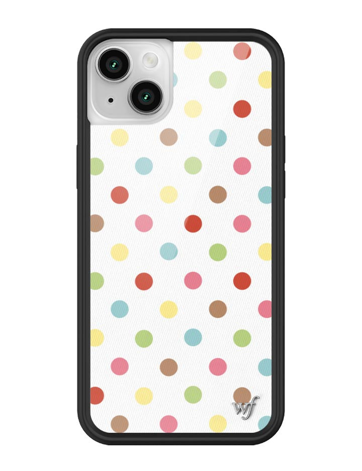 Wildflower Confetti Polka Dots iPhone Case