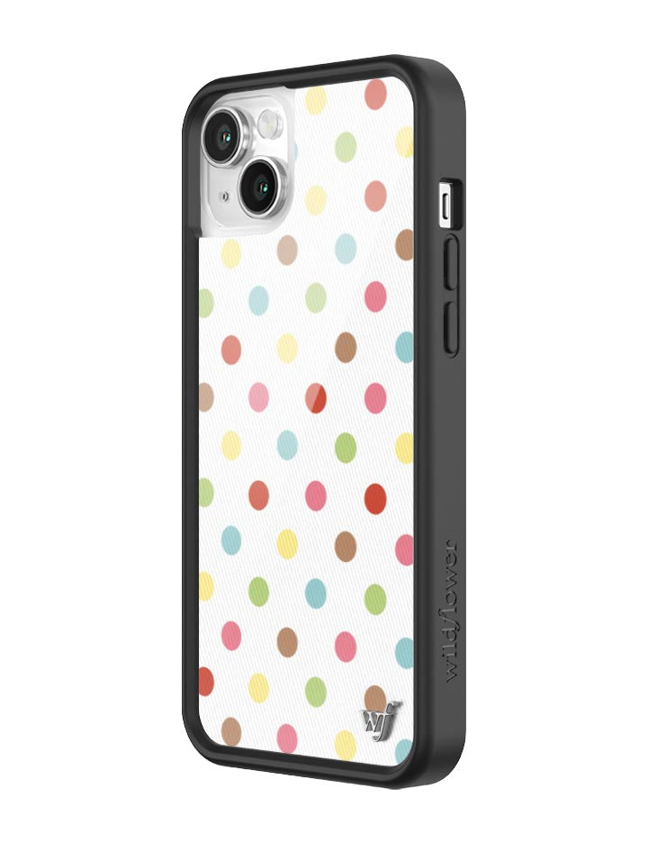 Wildflower Confetti Polka Dots iPhone Case