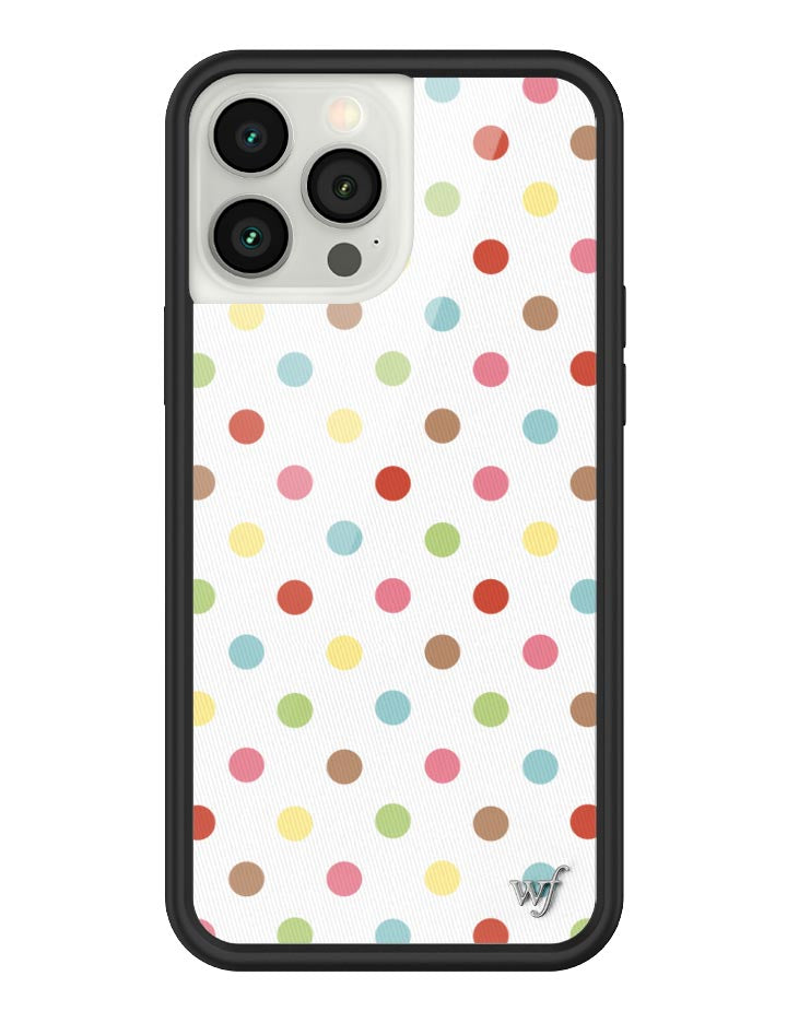 Wildflower Confetti Polka Dots iPhone Case