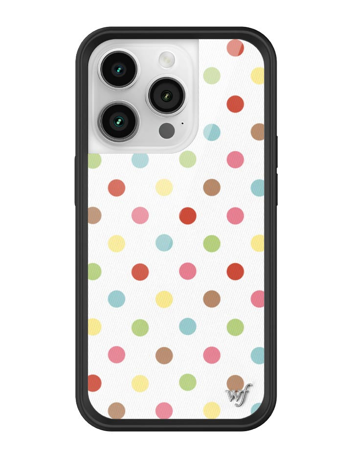 Wildflower Confetti Polka Dots iPhone Case
