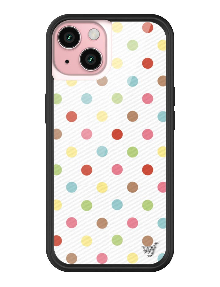 Wildflower Confetti Polka Dots iPhone Case