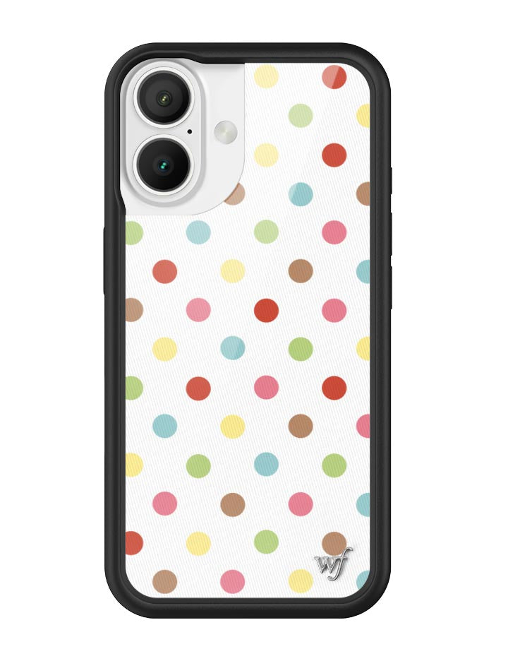 Wildflower Confetti Polka Dots iPhone Case