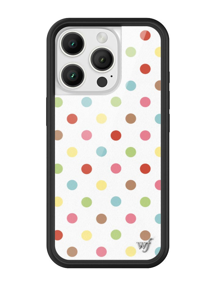 Wildflower Confetti Polka Dots iPhone Case