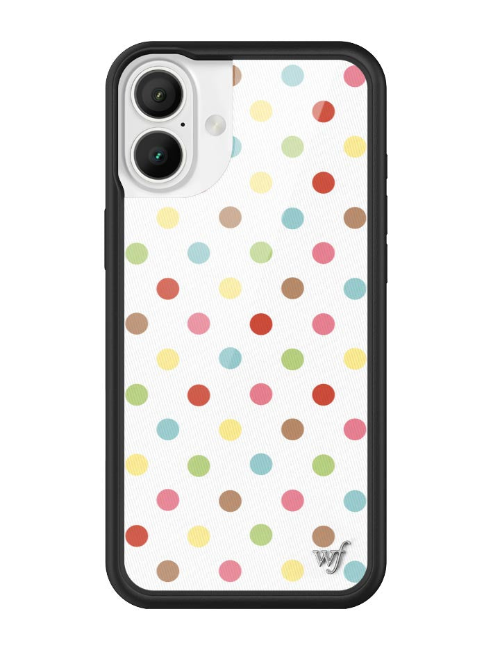 Wildflower Confetti Polka Dots iPhone Case